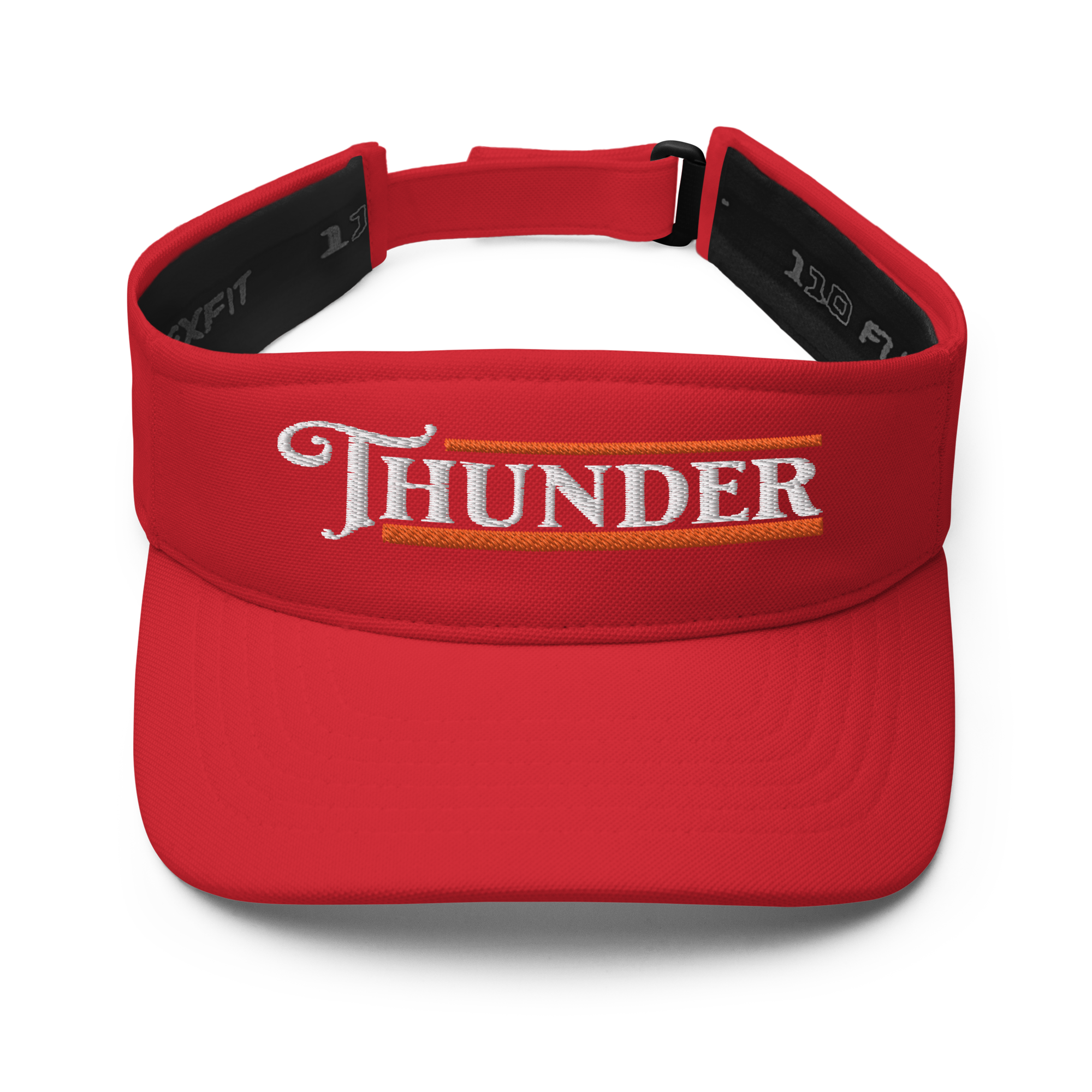 Thunder | Flat Embroidery | Inspired Strings Art Cap | Lot Style Visor | Bluegrass Band Swag