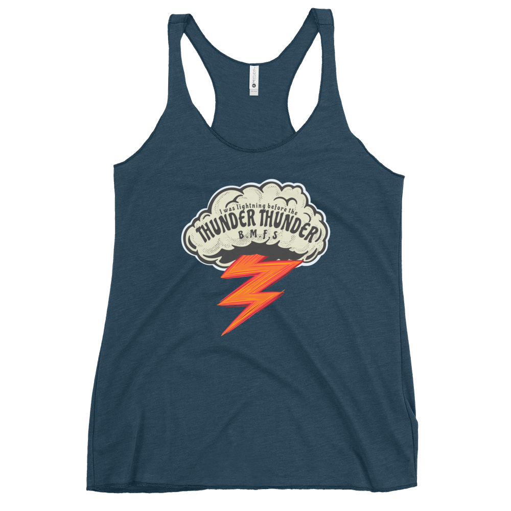 Thunder | Women's Racerback Tank | BMFS 33 | Ladies Top
