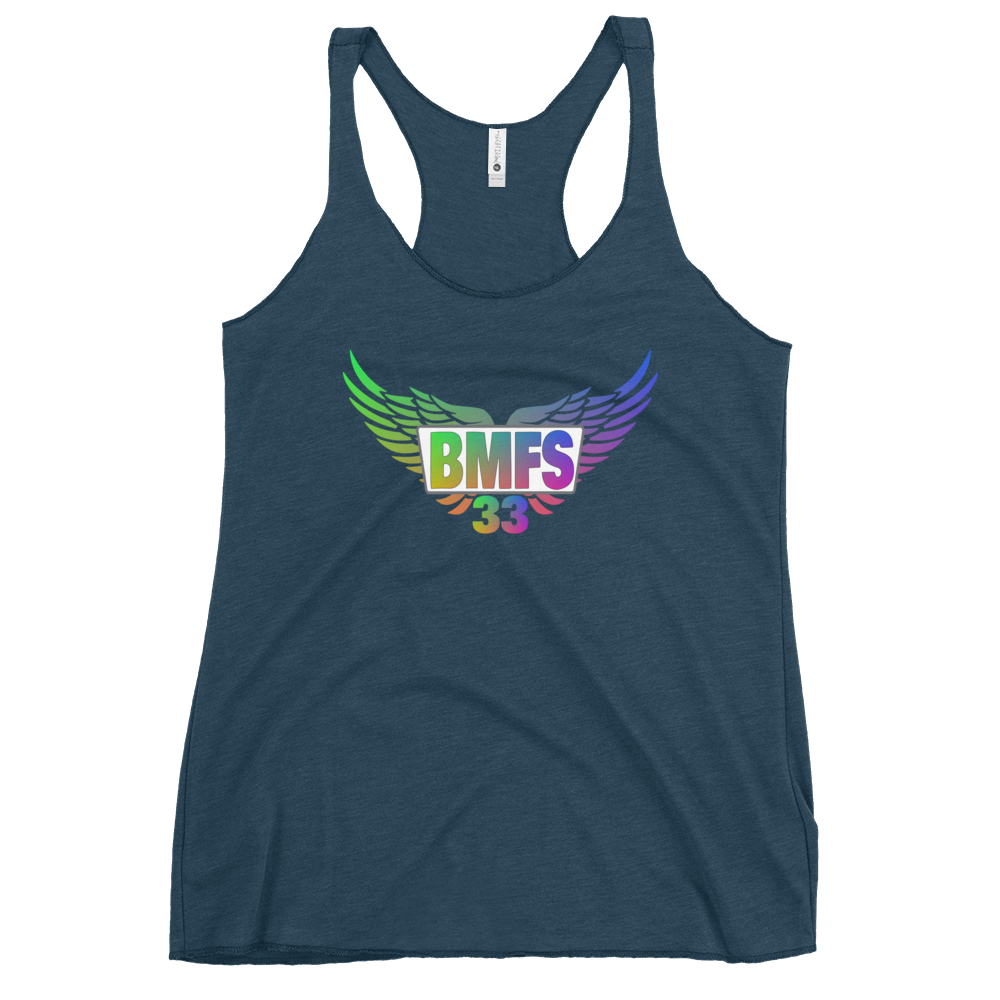 BMFS 33 Wing  | Women's Racerback Tank | BMFS 33 | Ladies Top