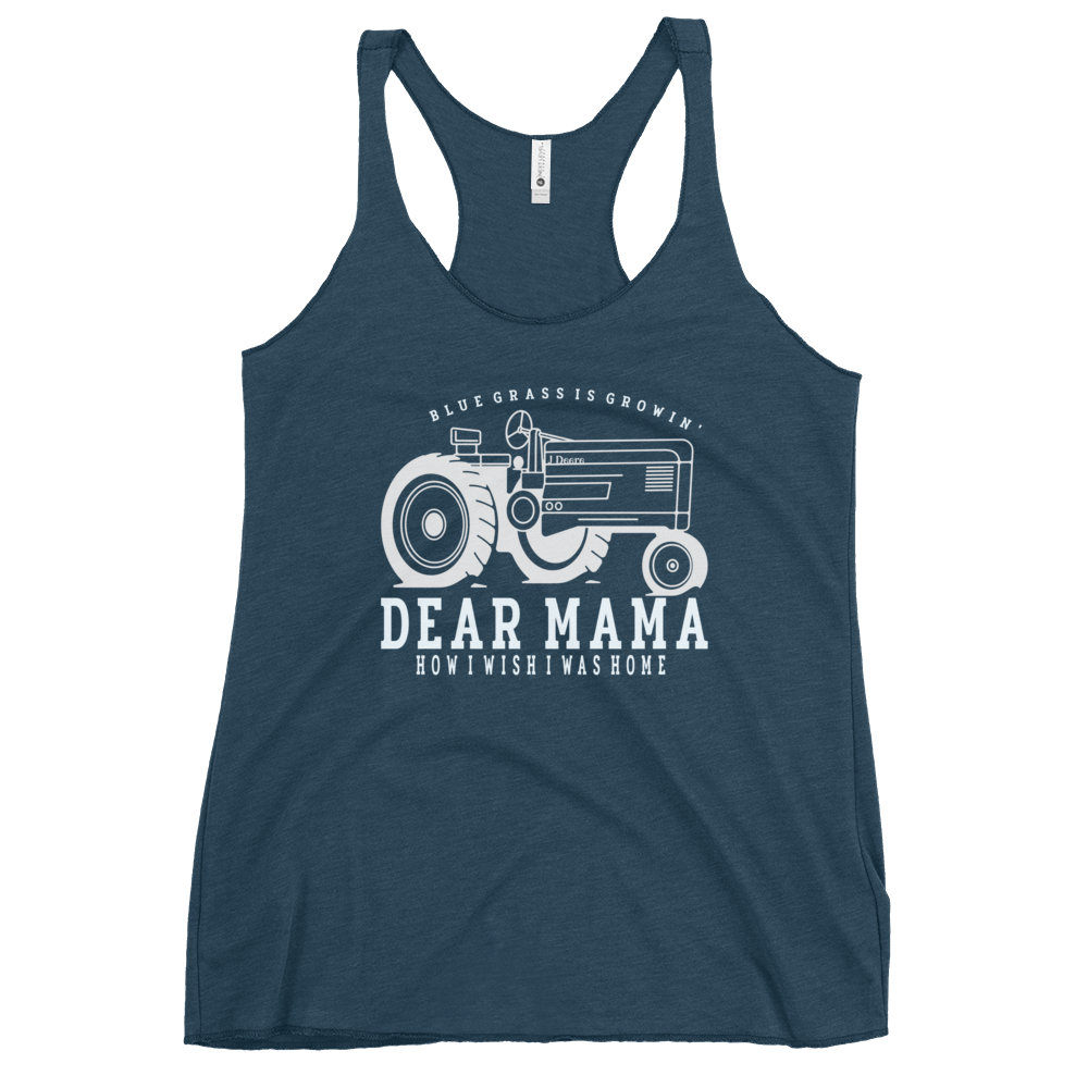 Dear Mama  | Women's Racerback Tank | BMFS 33 | Ladies Top