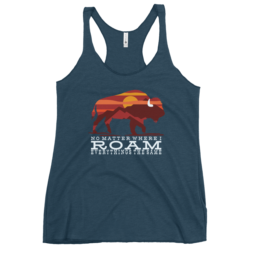 Roam | Women's Racerback Tank | BMFS 33 | Ladies Top
