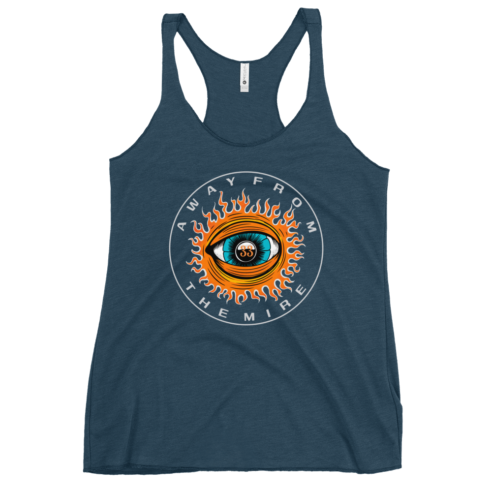 Away From The Mire Eye | Women's Racerback Tank | BMFS 33 | Ladies Top