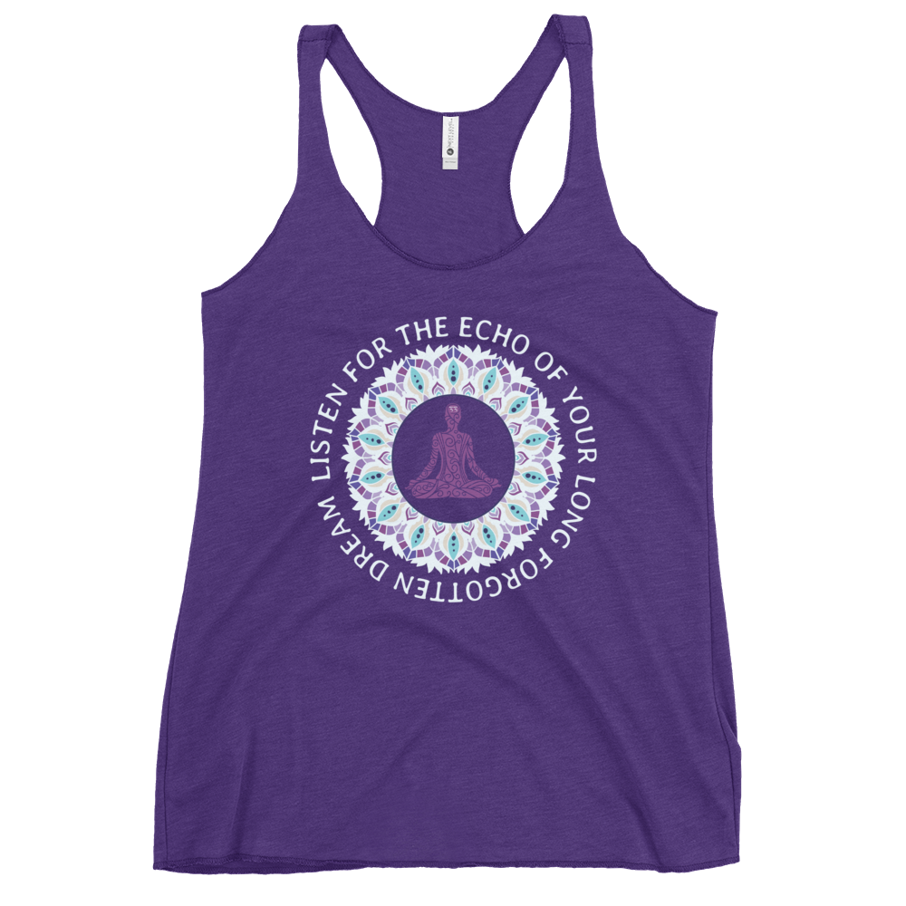 Echo of your Long Forgotten Dream| Women's Racerback Tank | BMFS 33 | Ladies Top