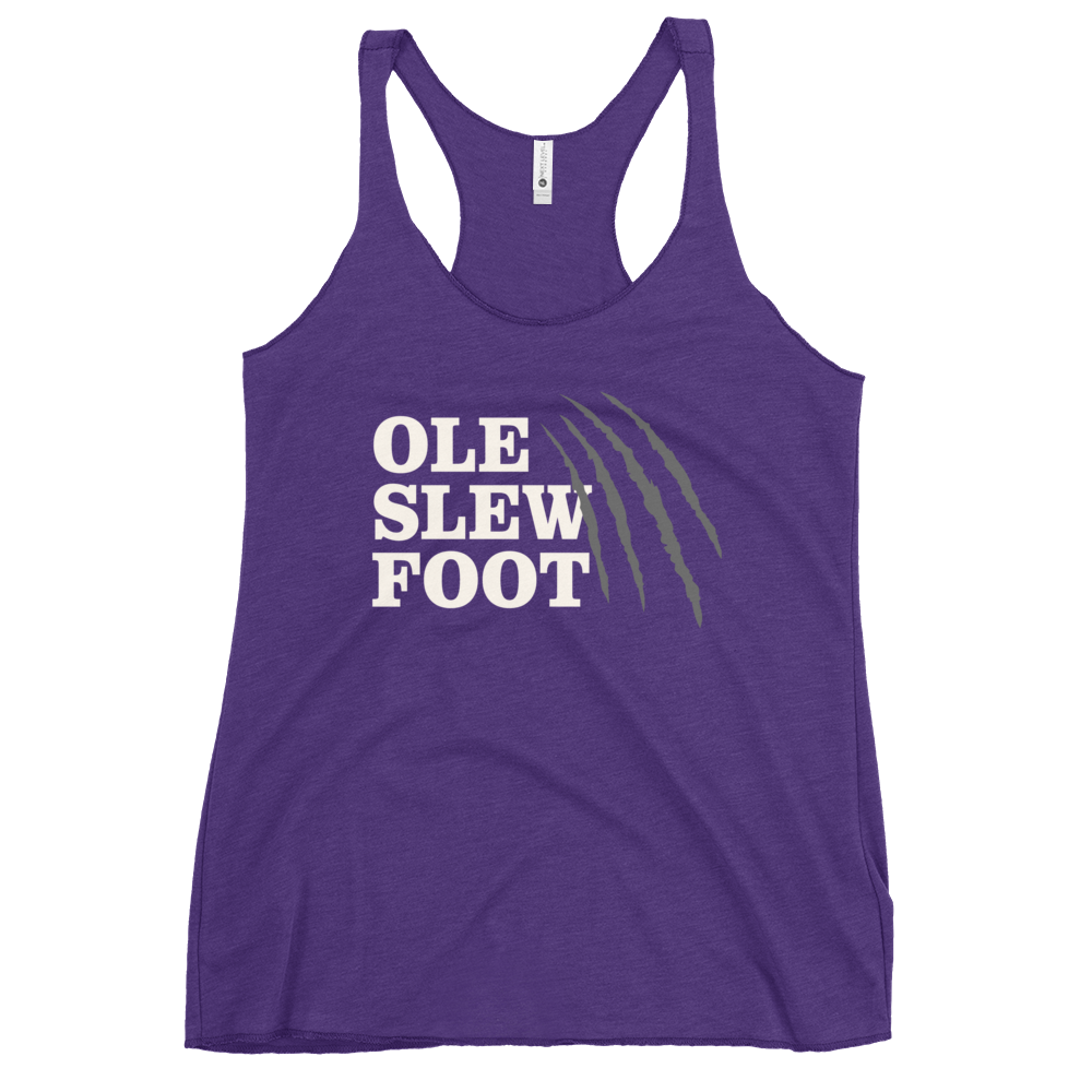 Ole Slew Foot | Women's Racerback Tank | BMFS 33 | Ladies Top