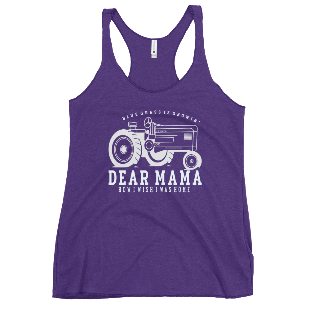 Dear Mama  | Women's Racerback Tank | BMFS 33 | Ladies Top