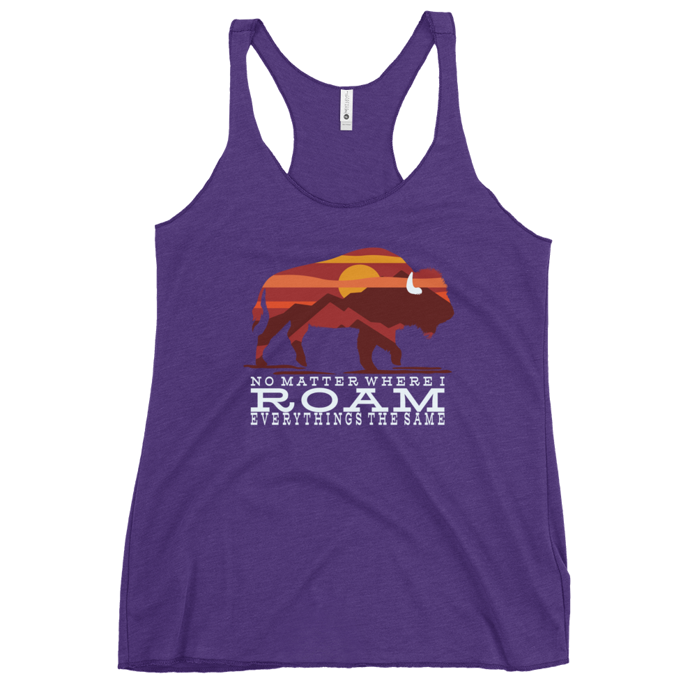 Roam | Women's Racerback Tank | BMFS 33 | Ladies Top