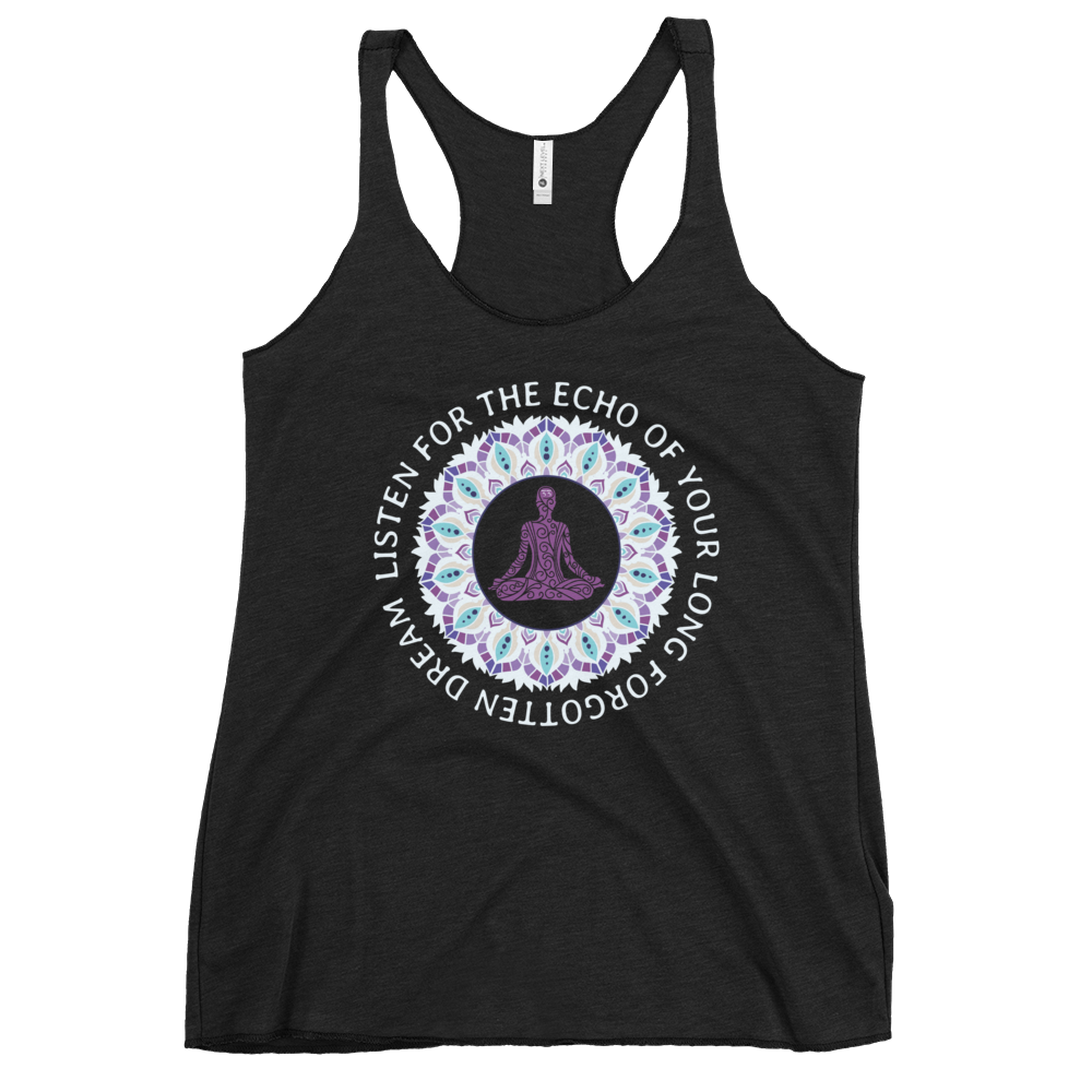 Echo of your Long Forgotten Dream| Women's Racerback Tank | BMFS 33 | Ladies Top