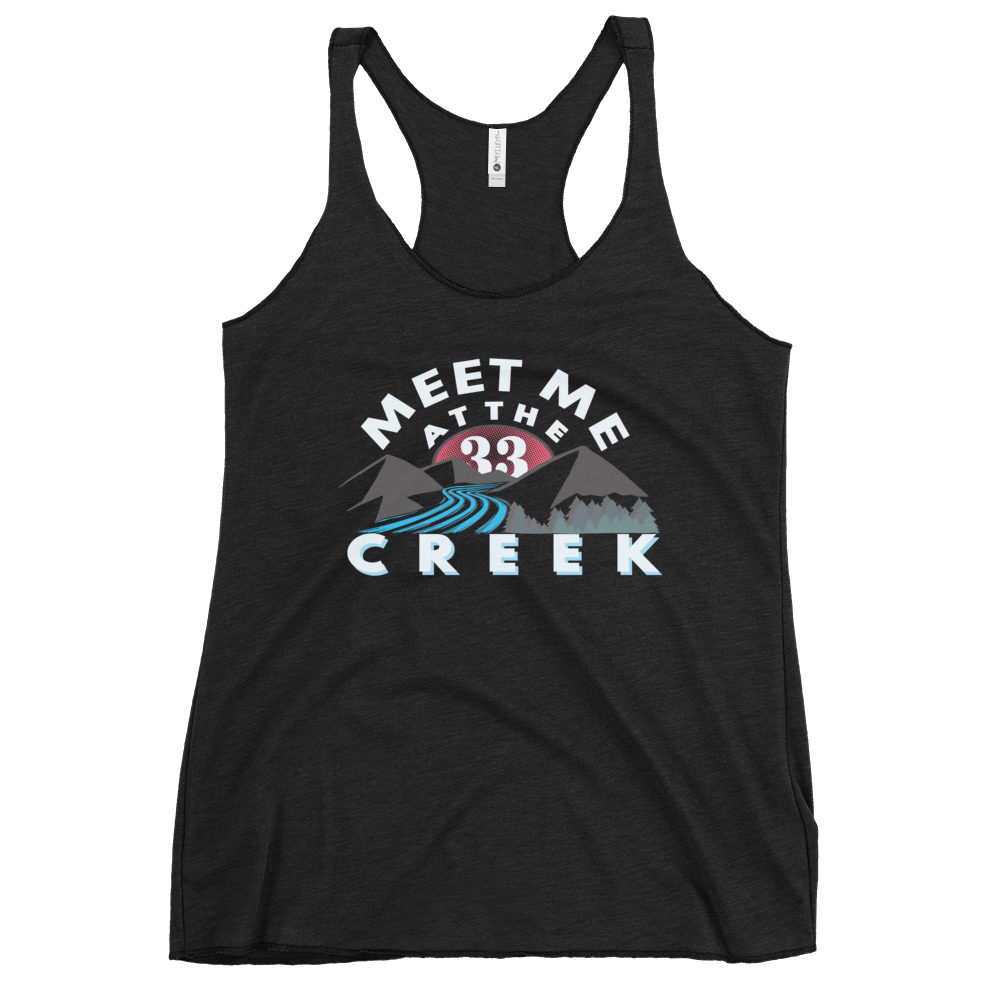 Meet Me At The Creek | Women's Racerback Tank | BMFS 33 | Ladies Top