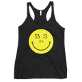 33 Smiley Face | Women's Racerback Tank | BMFS 33 | Ladies Top
