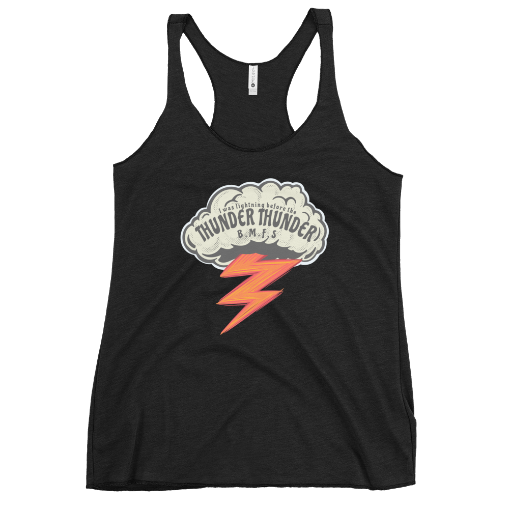 Thunder | Women's Racerback Tank | BMFS 33 | Ladies Top