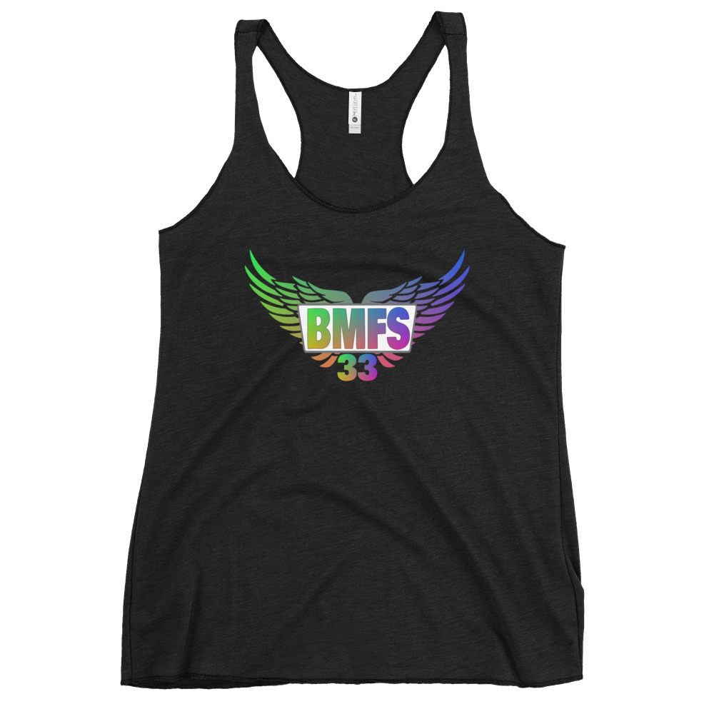 BMFS 33 Wing  | Women's Racerback Tank | BMFS 33 | Ladies Top