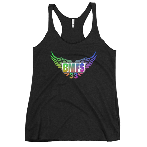 BMFS 33 Wing  | Women's Racerback Tank | BMFS 33 | Ladies Top
