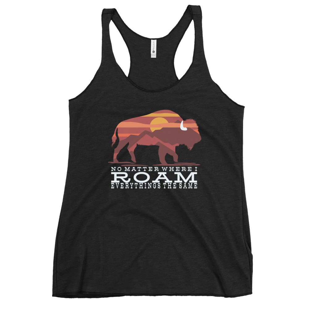 Roam | Women's Racerback Tank | BMFS 33 | Ladies Top