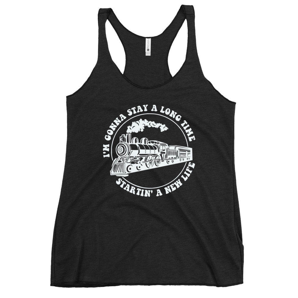 Slow Train | Women's Racerback Tank | BMFS 33 | Ladies Top