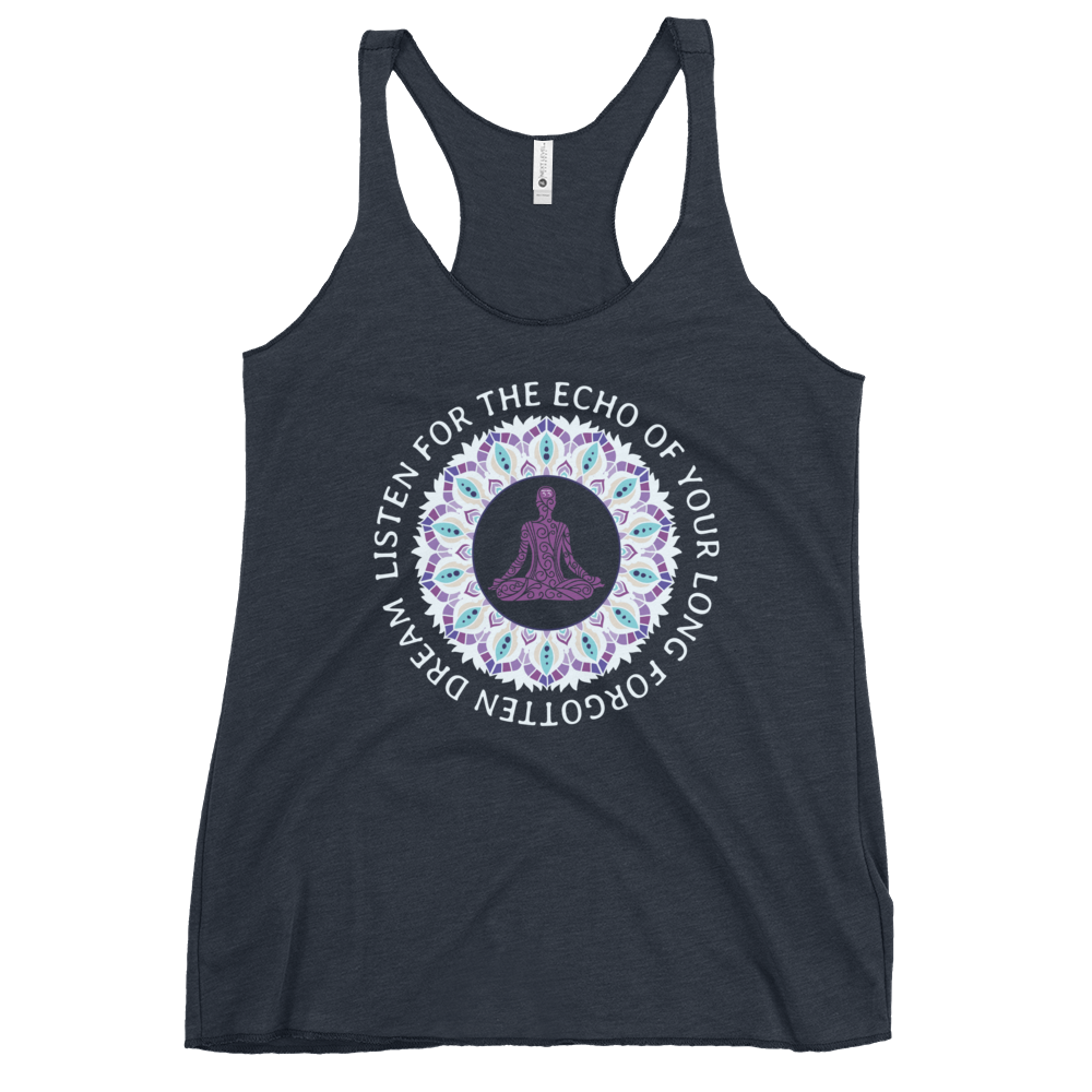 Echo of your Long Forgotten Dream| Women's Racerback Tank | BMFS 33 | Ladies Top