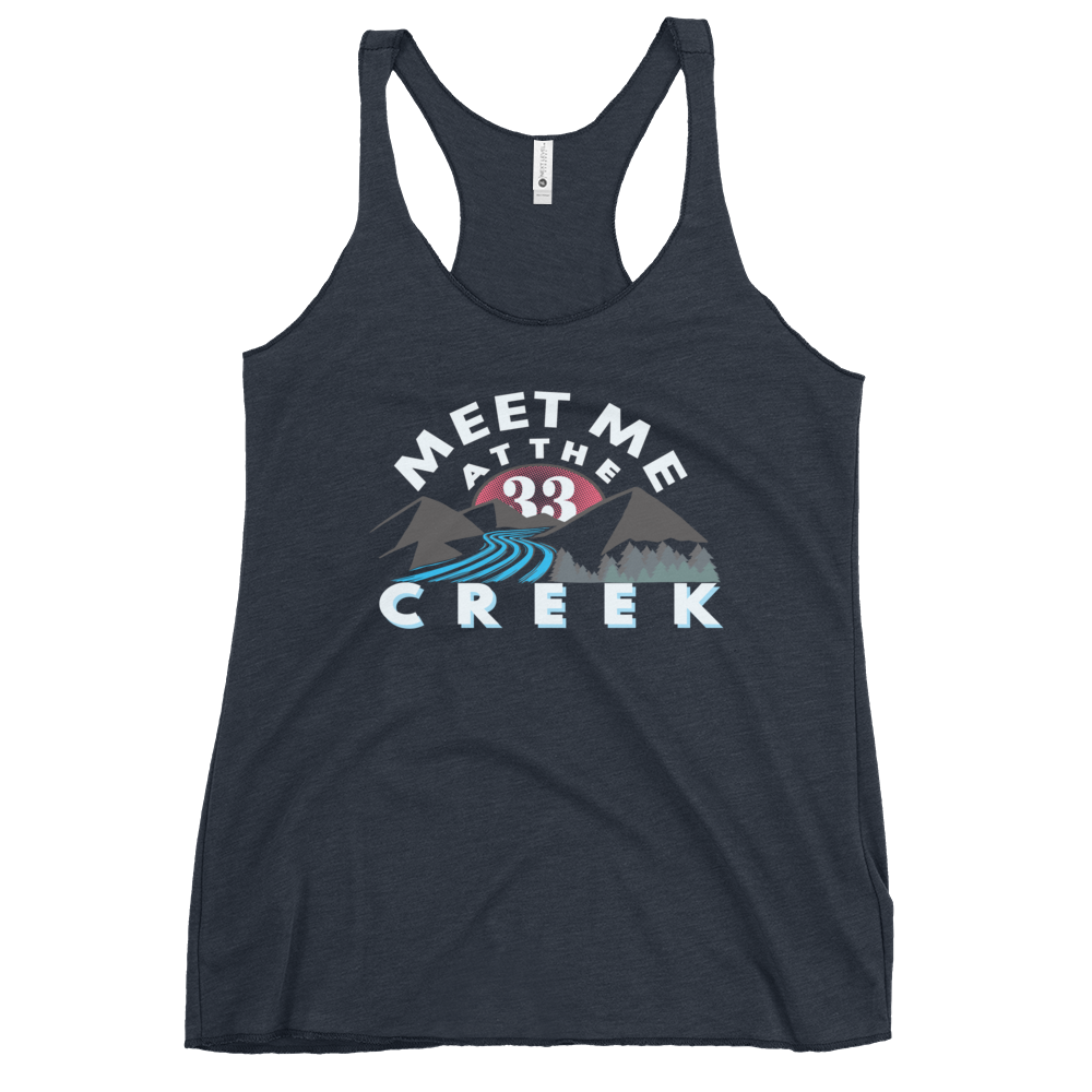 Meet Me At The Creek | Women's Racerback Tank | BMFS 33 | Ladies Top