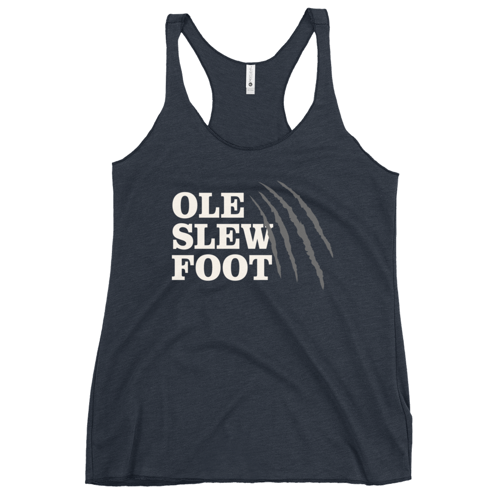 Ole Slew Foot | Women's Racerback Tank | BMFS 33 | Ladies Top