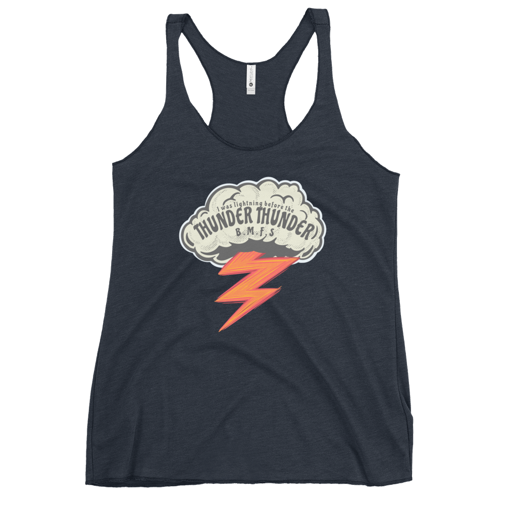 Thunder | Women's Racerback Tank | BMFS 33 | Ladies Top