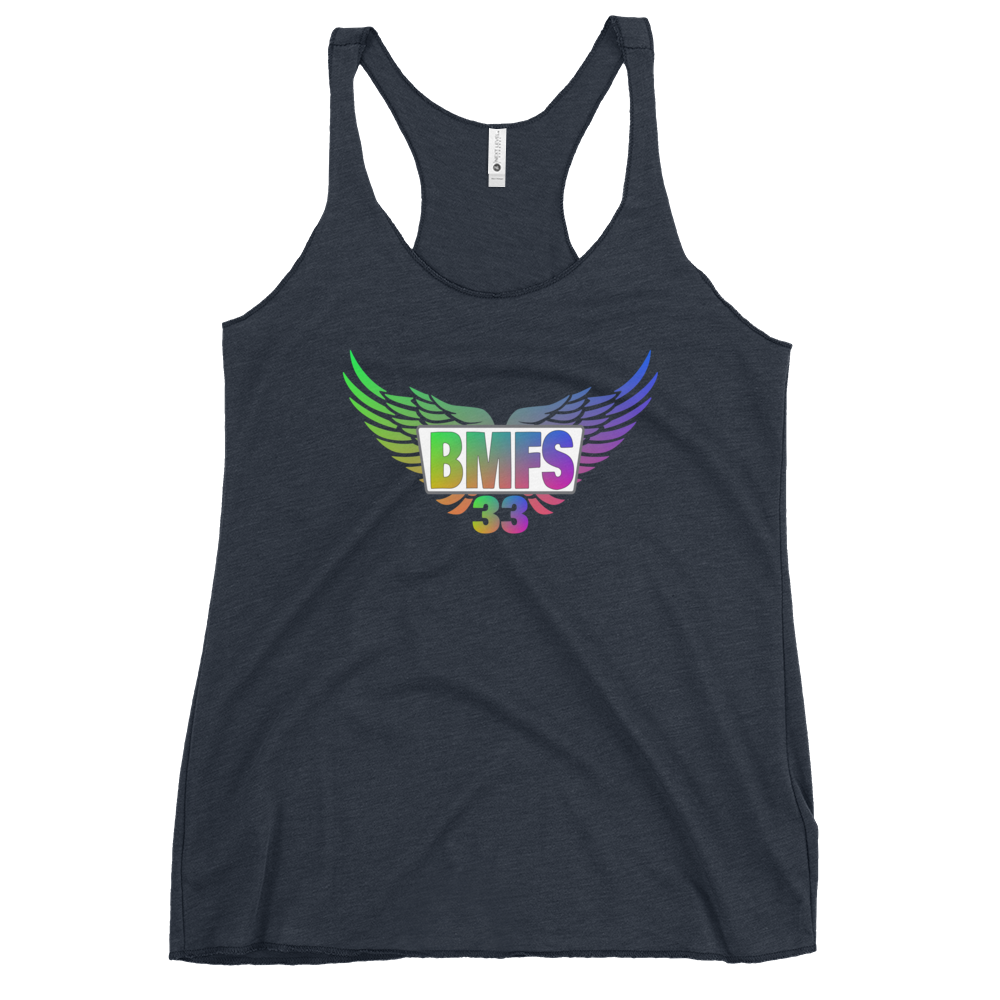 BMFS 33 Wing  | Women's Racerback Tank | BMFS 33 | Ladies Top