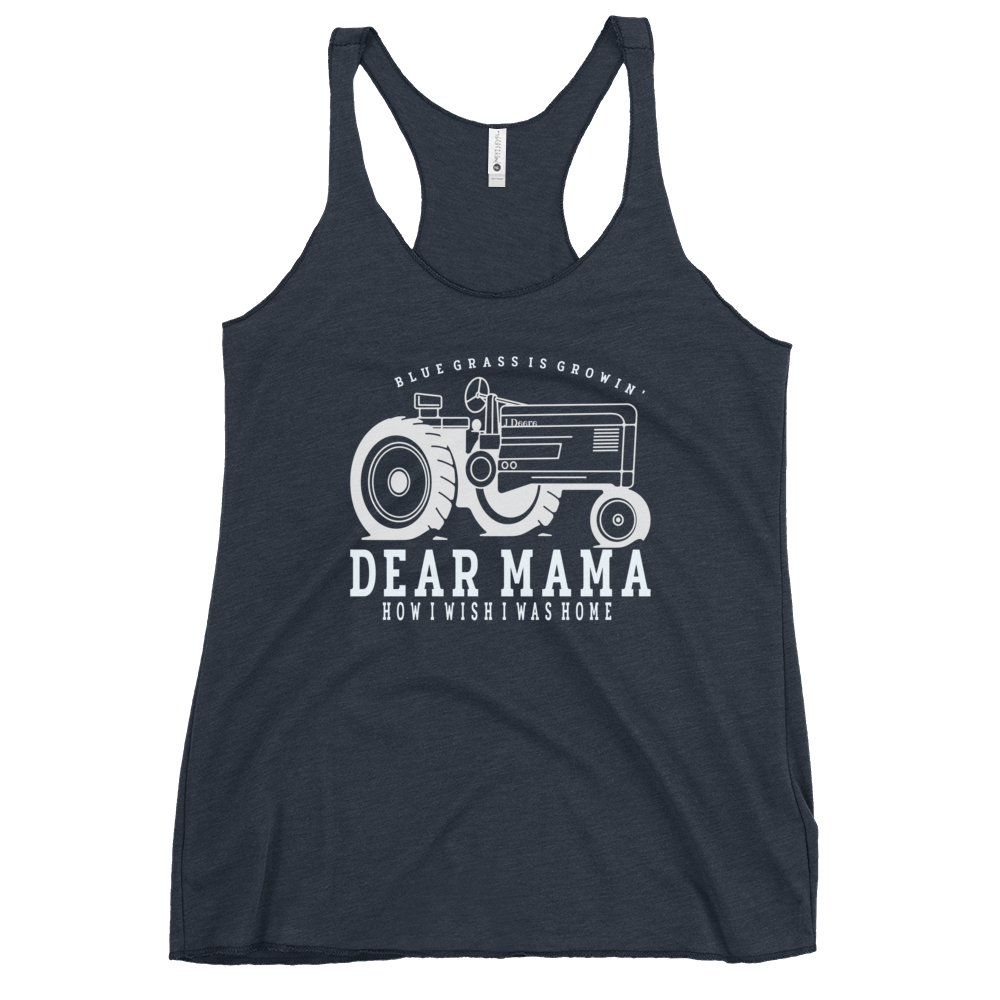 Dear Mama  | Women's Racerback Tank | BMFS 33 | Ladies Top