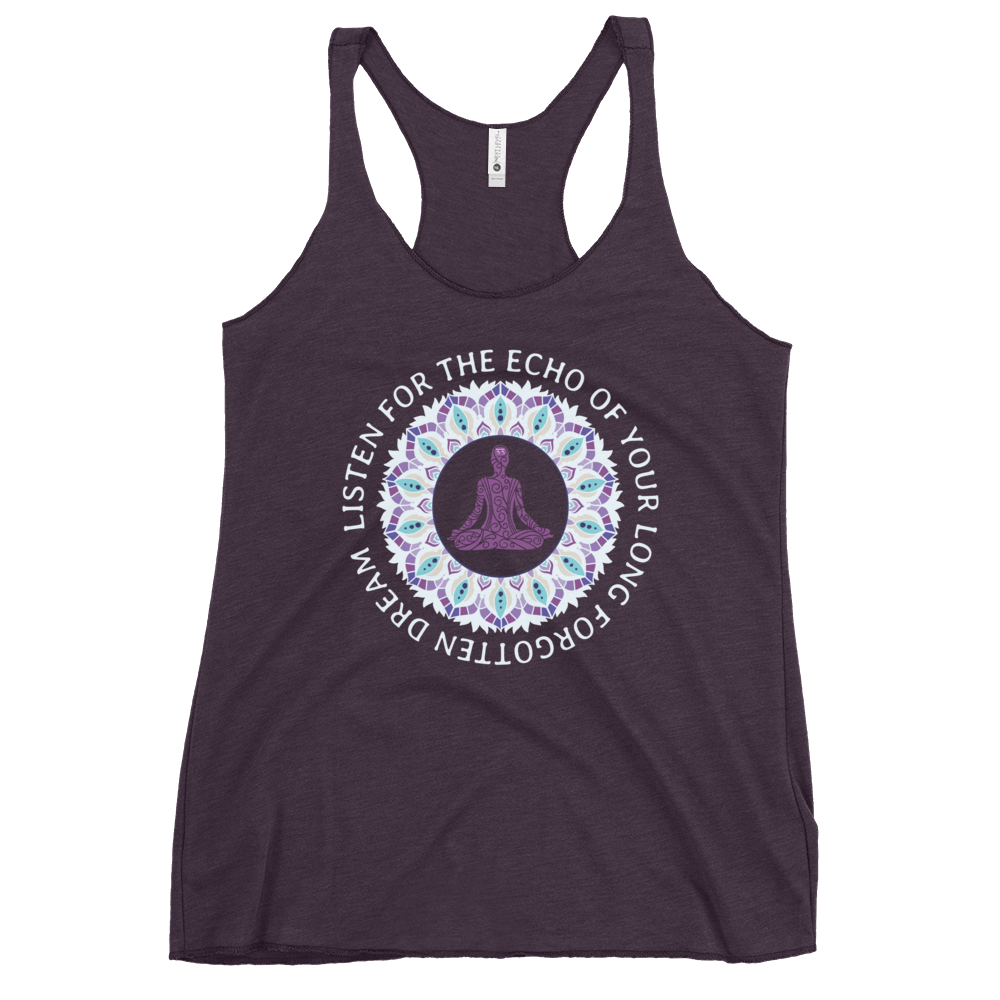 Echo of your Long Forgotten Dream| Women's Racerback Tank | BMFS 33 | Ladies Top