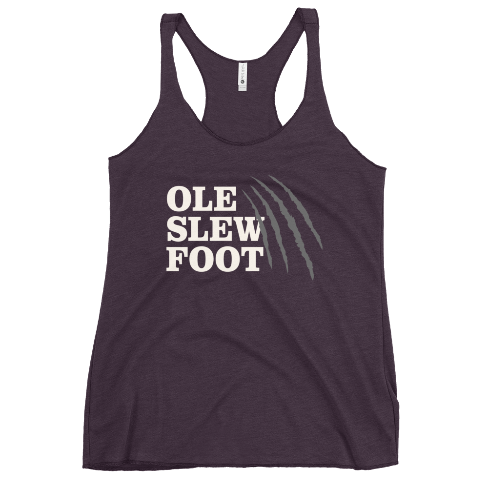 Ole Slew Foot | Women's Racerback Tank | BMFS 33 | Ladies Top