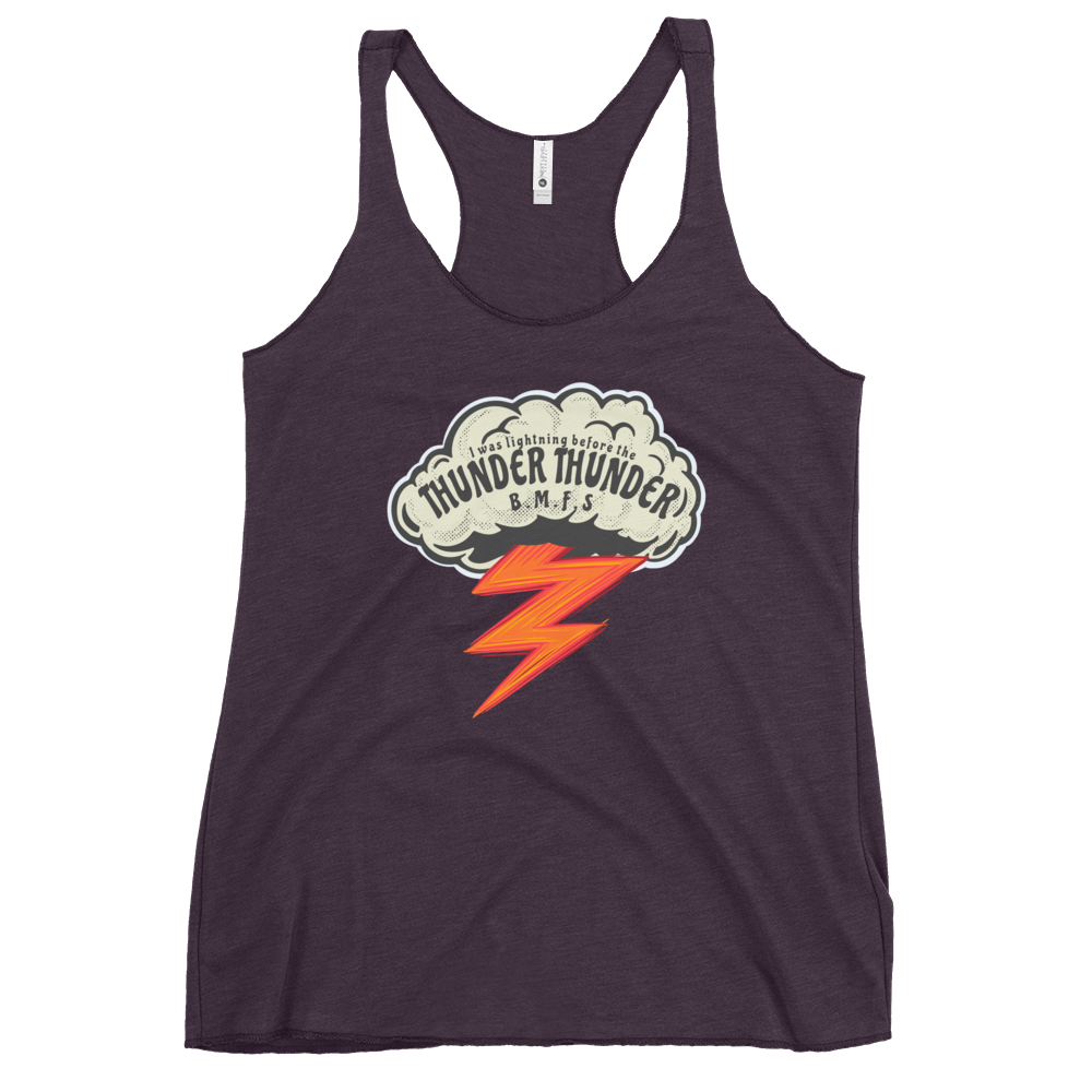 Thunder | Women's Racerback Tank | BMFS 33 | Ladies Top