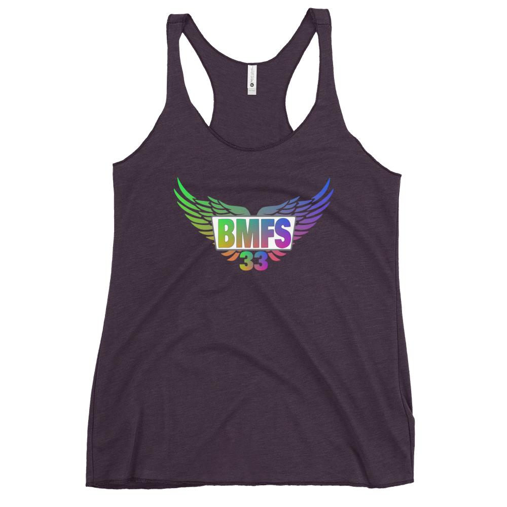 BMFS 33 Wing  | Women's Racerback Tank | BMFS 33 | Ladies Top
