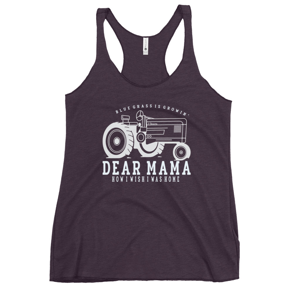 Dear Mama  | Women's Racerback Tank | BMFS 33 | Ladies Top