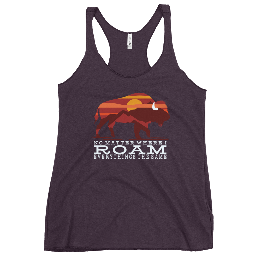 Roam | Women's Racerback Tank | BMFS 33 | Ladies Top