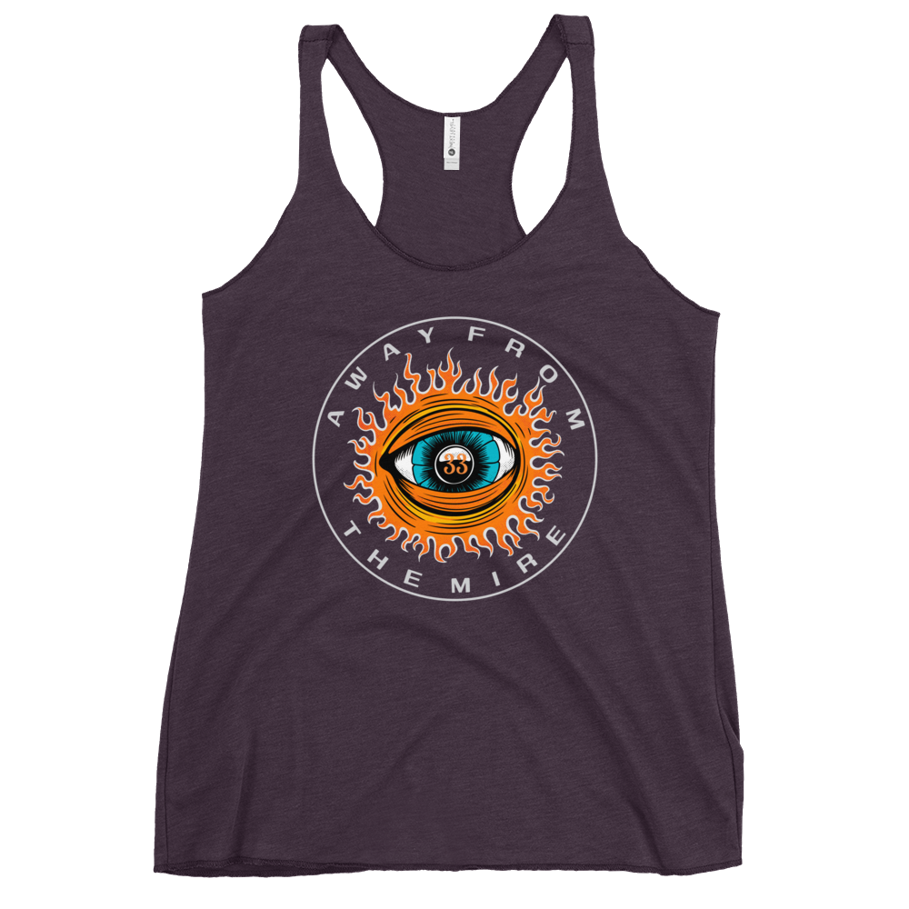 Away From The Mire Eye | Women's Racerback Tank | BMFS 33 | Ladies Top