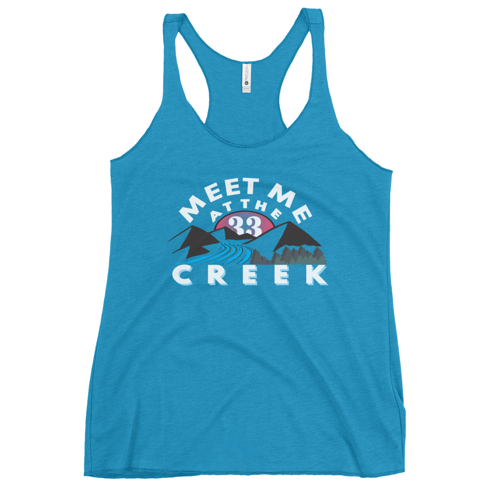 Meet Me At The Creek | Women's Racerback Tank | BMFS 33 | Ladies Top