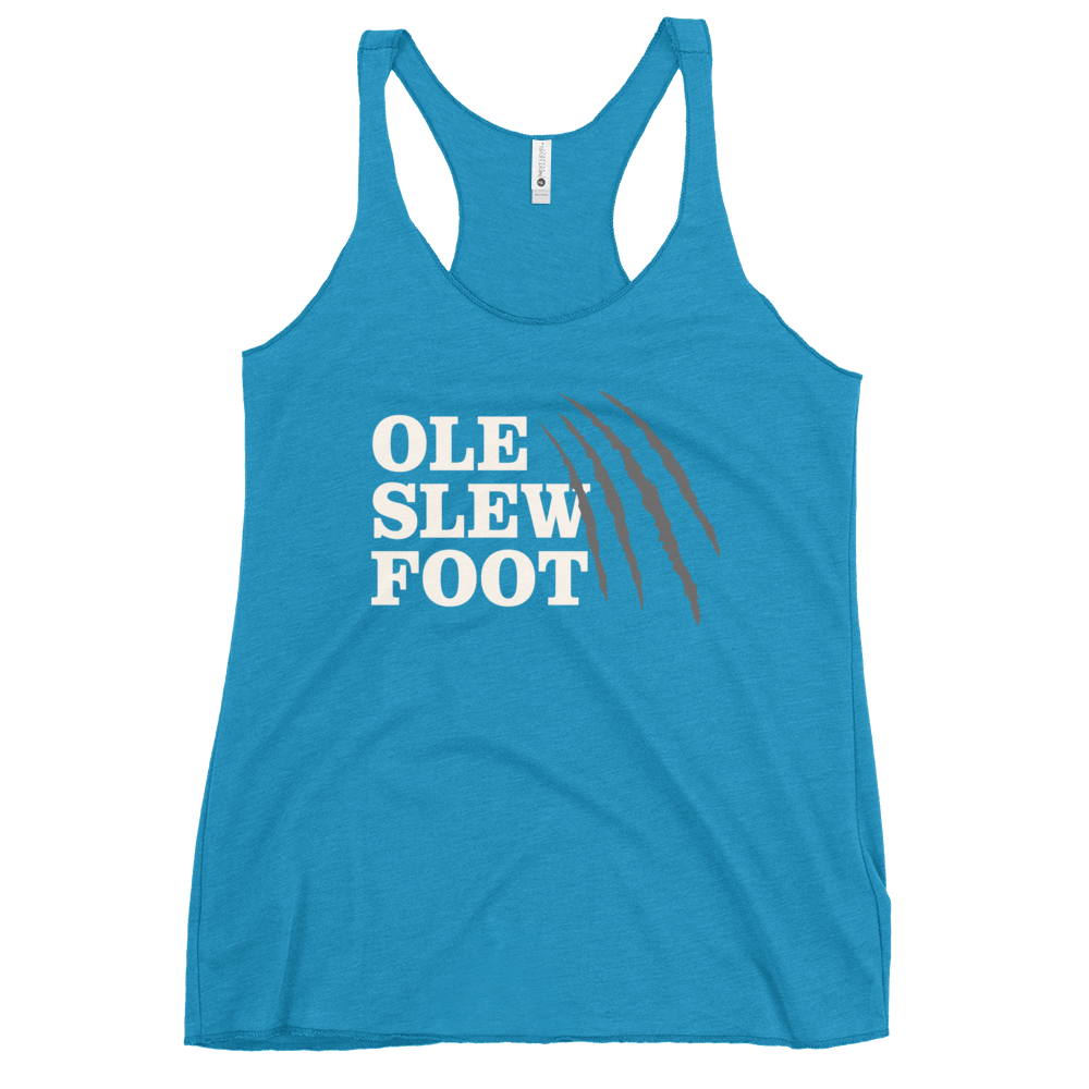 Ole Slew Foot | Women's Racerback Tank | BMFS 33 | Ladies Top