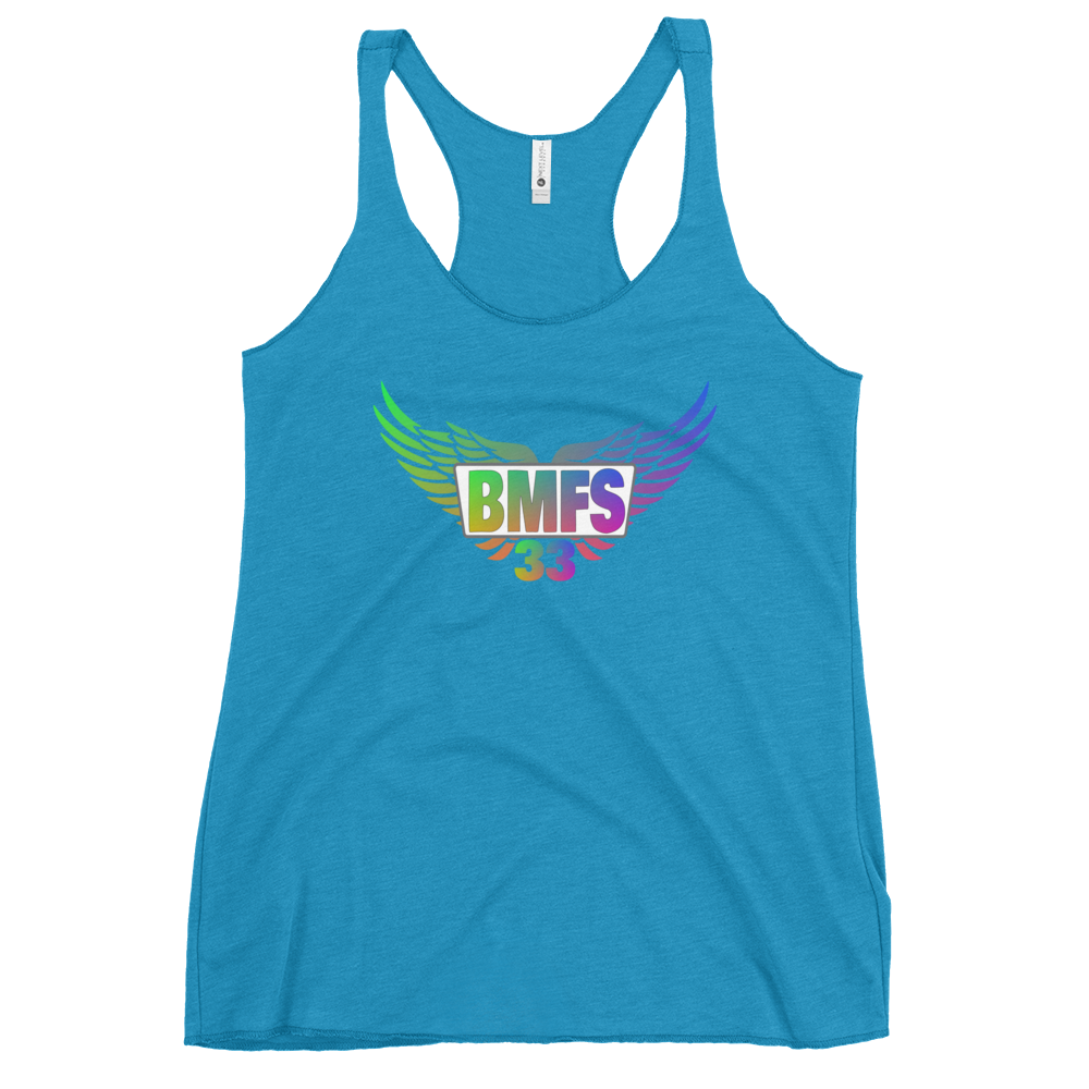 BMFS 33 Wing  | Women's Racerback Tank | BMFS 33 | Ladies Top