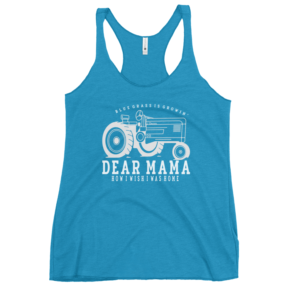 Dear Mama  | Women's Racerback Tank | BMFS 33 | Ladies Top