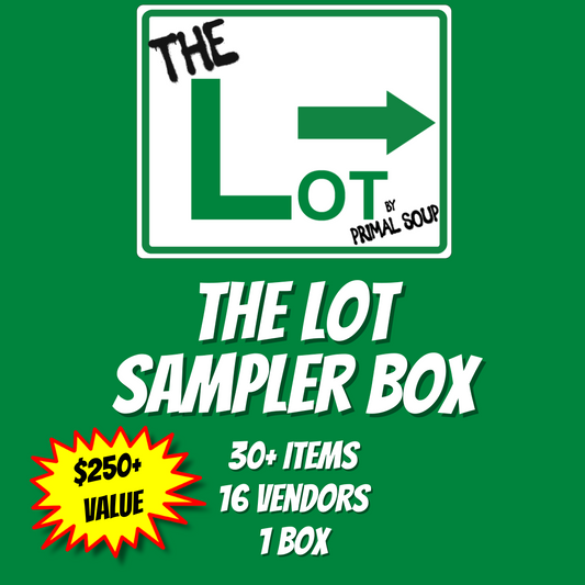 The Lot Sampler Box!  30+ items valued at more than $250