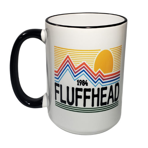 15oz Fluffhead Ceramic Coffee Mug | Ink/Printed Image