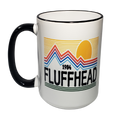 15oz Fluffhead Ceramic Coffee Mug | Ink/Printed Image