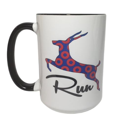 15oz Antelope Run Ceramic Coffee Mug | Ink/Printed Image