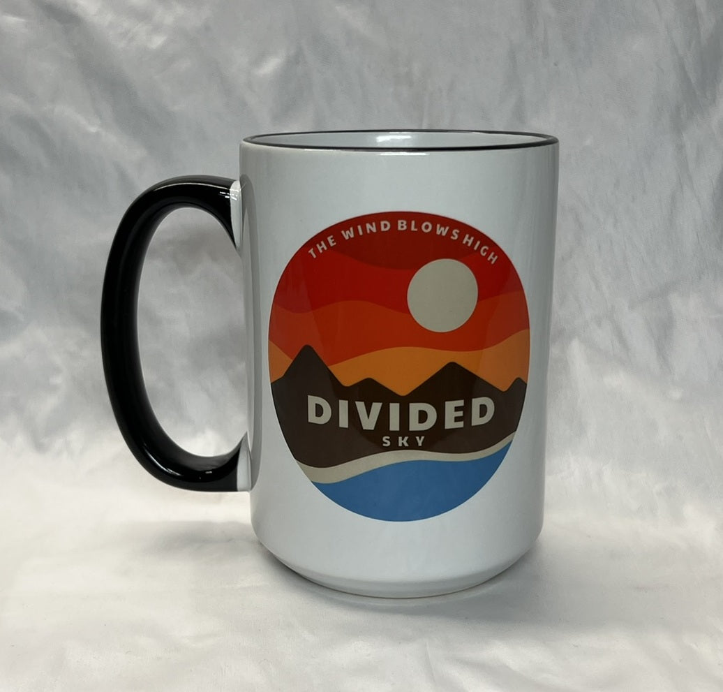 15oz Divided Sky Ceramic Coffee Mug | Ink/Printed Image