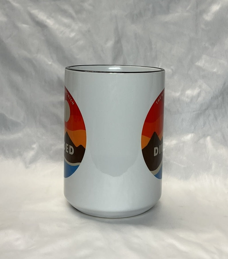 15oz Divided Sky Ceramic Coffee Mug | Ink/Printed Image