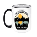 Meet Me At The Creek Ceramic Coffee Mug | BMFS 33 | Ink/Printed Image