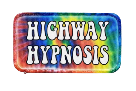 Highway Hypnosis Tie Dye Printed Patch | Phan Art