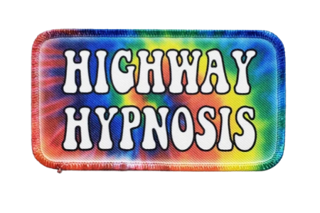 Highway Hypnosis Tie Dye Printed Patch | Iron On | 33 BMFS
