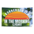In The Morning Light Flag | 2 iron grommets | 56" x 34 ½" | Billy Fan Art