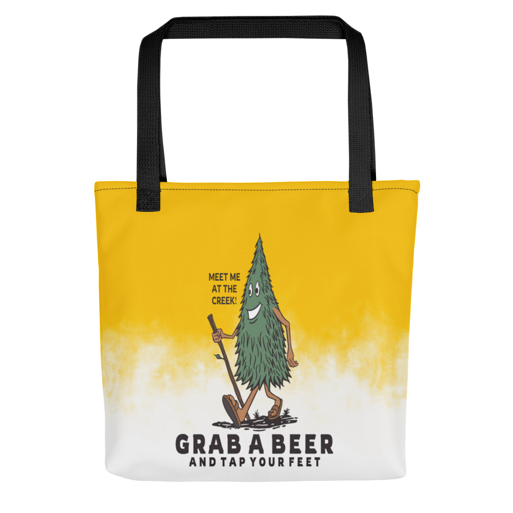Grab A Beer Tote bag | 15″ × 15″ | Billy Fan Art
