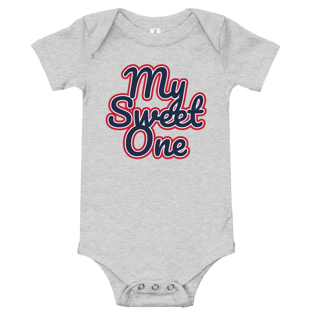 My Sweet One Bella + Canvas baby bodysuit