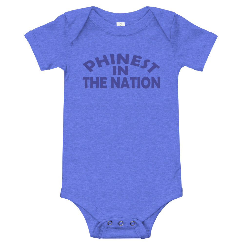Phinest In the Nation Bella + Canvas baby bodysuit | One Piece | Phan Art | DTG