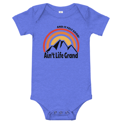 Ain't Life Grand Bella + Canvas baby bodysuit | One Piece | WP Fan Art | DTG