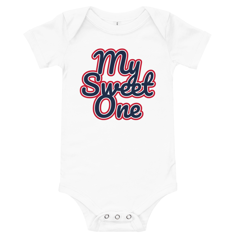 My Sweet One Bella + Canvas baby bodysuit